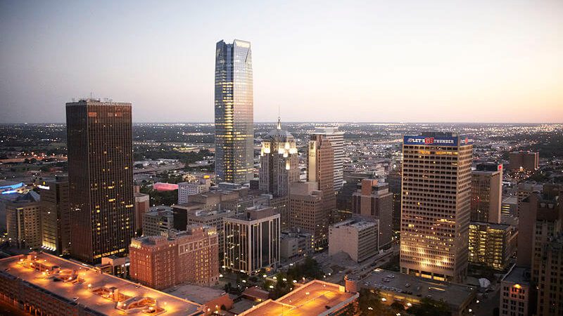Le città più importanti di 5 in Oklahoma