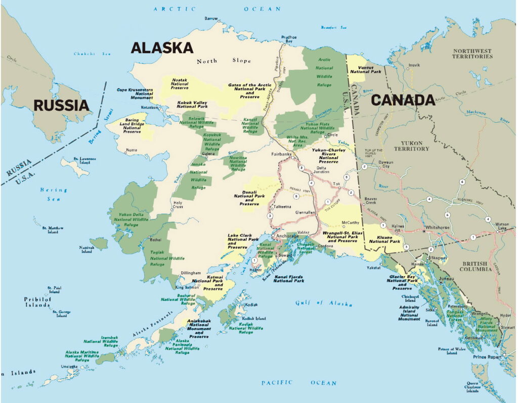 Esplorando l’ultimo confine: il fascino dell’Alaska, lo stato più settentrionale degli Stati Uniti