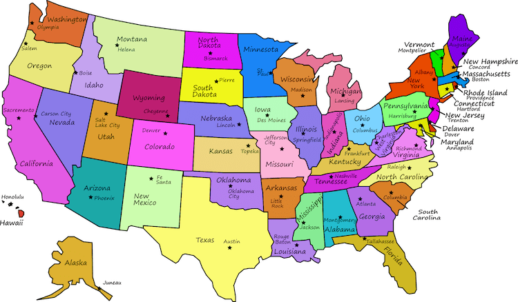 Le 50 capitali degli Stati Uniti d’America: scopri l’elenco completo!
