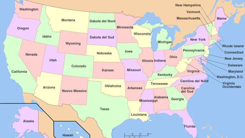 USA: Quanti Stati? La sorprendente verità sull’America in 70 caratteri